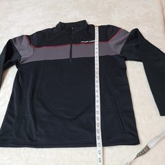 Under Armour All Season Gear 1/4 Zip Loose Coupe Lache Sweatshirt Large Pockets