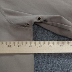BYLT Hoodie Mens 2XL Beige Premium Drop Cut Pullover Stretch Gym Run Workout