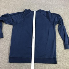 Peter Millar Sweatshirt Mens Large Blue Fleece Crewneck Pullover Stretch Logo