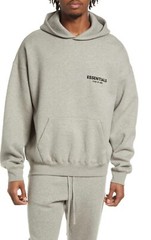 NEW Fear of God Essentials Dark Oatmeal Gray Pullover Hoodie Size’s XS/S/M/L/XL
