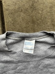 Port & Company Essential Fleece Men’s Pullover Crew Neck Sweatshirt Gray L