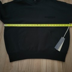 Fear of God Essentials Stretch Limo Black Hoodie NWT Size XSSi Men’s Cozy Casual