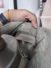 NWT NIP ESSENTIALS Fear Of God HOODIE Men’s Medium Dark Oatmeal – PACSUN