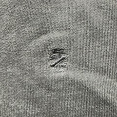 Izod Saltwater 1/4 Zip Sweatshirt Relaxed Classic Mens Large Gray