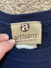 VTG Artisans Sweatshirt Adult Small Blue Leinie’s Leinenkugel Brewing Pullover