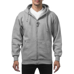Pro Club Men’s Heavyweight Full Zip Fleece Hoodie
