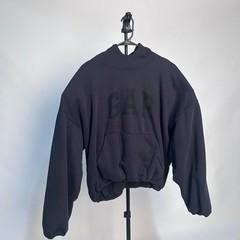 Yeezy Gap Engineered by Balenciaga Dove Hoodie Black *pre-owned* SIZE S S