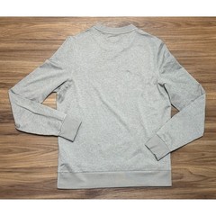 Vuori Ponto Performance Crewneck Sweatshirt Heather Taupe/Grey Mens (V224) Sz S
