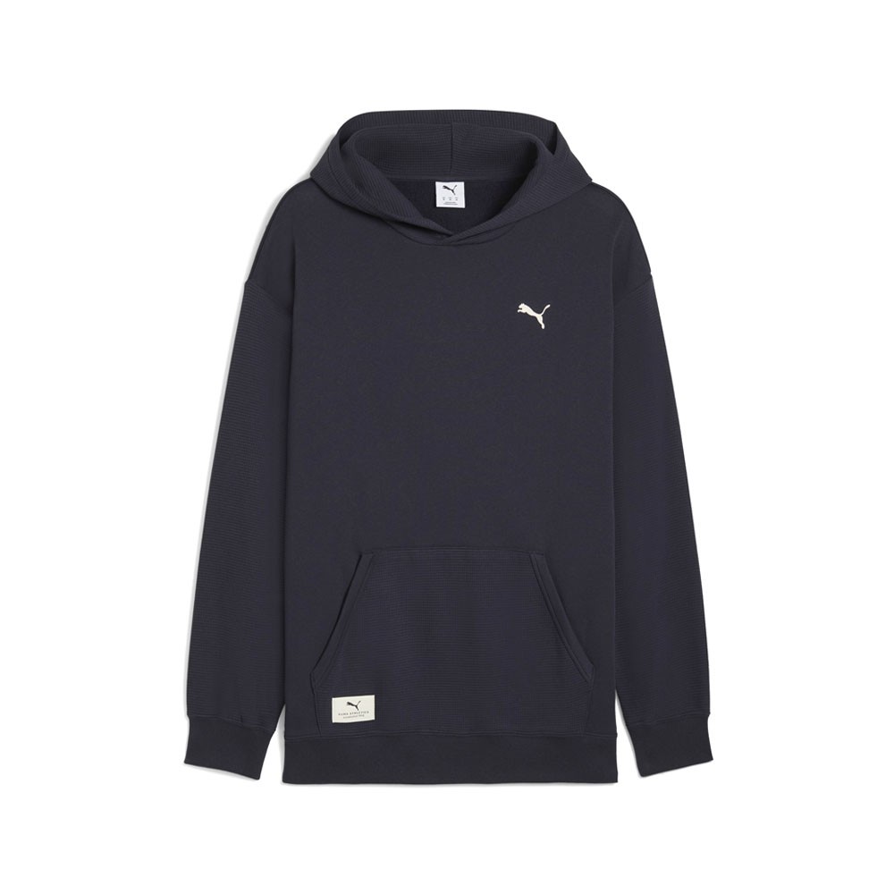 PUMA Class Relaxed Pinna Pullover Hoodie Mens Blue Casual Outerwear 68802616