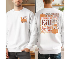 Fall Vibes Sweatshirt, Thanksgiving Shirts, Pumpkin Season Shirt, Happy Thanksgi