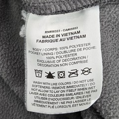 Nike Men Hoodie L Gray Fleece Dri-Fit Activewear Logo Long Sleeve