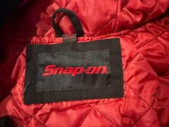 NWT Snap-on tools 2025 men’s black heavy canvas workwear hooded jacket