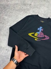 Vintage Vivienne Westwood Anglomania Big Logo Sweatshirt Hoodie Men Man Size S