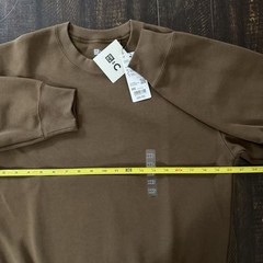 Uniqlo : C Oversized Sweatshirt Brown Size XXS