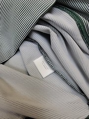 Peter Millar Men’s M GREEN White Pinstripe 1/4 Zip L/S NEW 3RD PTY WESTMINSTER