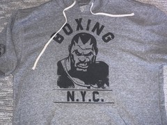 Boxing Sweatshirt Hoodie Superare Rare Mens Large