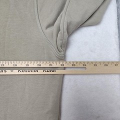 Jack Wolfskin Hoodie Mens Large Beige Pullover Hooded Pockets Lined Graphic