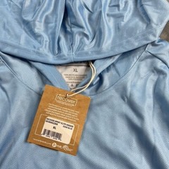 Recover Sport Elite Hoodie Sustainable Apparel Co Blue Performance NWT Men’s XL