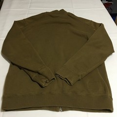 Jordan Full Zip Sweatshirt Mens XL Olive Orange Jumpman Logo Fleece Jacket