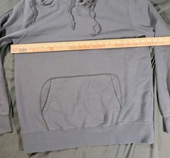 Wellen Terry Hoodie Mens Medium Gray All Seasons Pullover Organic Huckberry