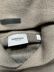 Essentials Knit Hoodie Xl Brown