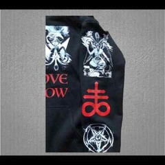 Baphomet Hoodie Bow to None S to XL Sizes As Above So Below Solve Et Coagula