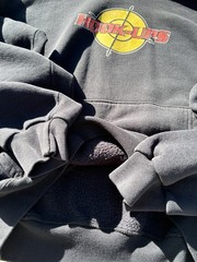 Hook UPS Vintage Hoodie Sweatshirt Skateboard Design Black