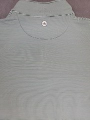 Peter Millar Men’s M GREEN White Pinstripe 1/4 Zip L/S NEW 3RD PTY WESTMINSTER