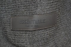 Fear Of God Essentials Knit Hoodie Iron Size S 1977