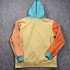 TommyInnit Hoodie Sweatshirt Teens Medium Multicolor Fleece Pullover Colorblock