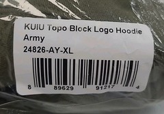 New Kuiu Topo Block Logo Hoodie Men’s US Size XL