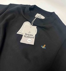 Vivienne Westwood Oversized Black Drunken Sweatshirt 3I010001 J0006 Size Medium