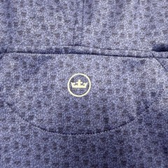 Peter Millar Crown Sport Pine Performance Hoodie Men XL Fractured Skulls Golf
