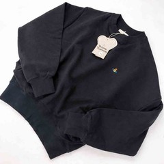Vivienne Westwood Oversized Black Drunken Sweatshirt 3I010001 J0006 Size Medium