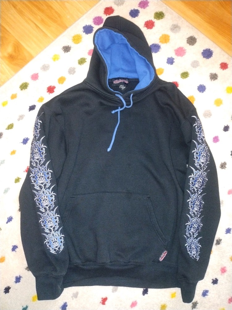 Vintage Y2K Sapphire Lounge Chrome Of Hearts Vibe Xl