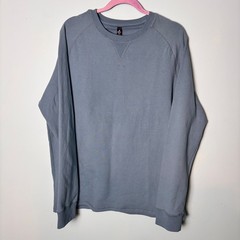 Glyder Mens Pullover Crew Neck Long Sleeve Lagoon Teal Sweatshirt Casual Large