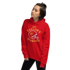 Go Taylor’s Husband Football Chiefs Funny Unisex Hoodie S,M,L,XL,2X,3X,4X