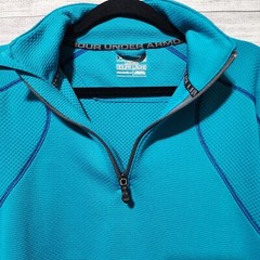 Under Armour All Season Gear 1/4 Zip Loose Coupe Lache Sweatshirt **Men’s M**