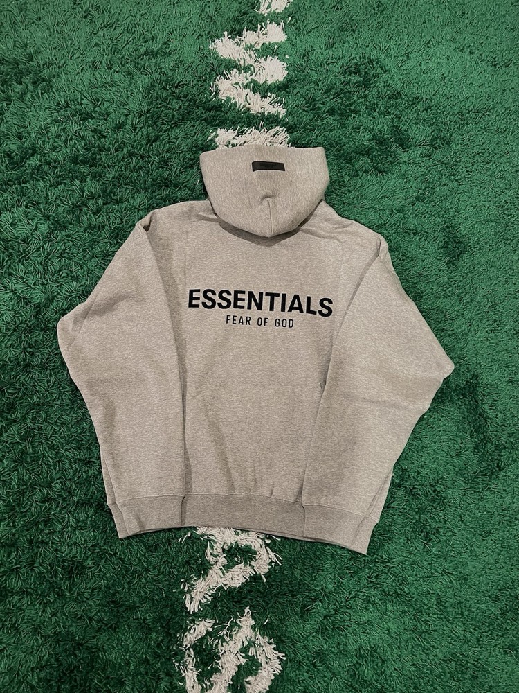 Fear of God Essentials Dark Oatmeal Hoodie size M!