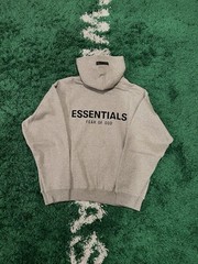 Fear of God Essentials Dark Oatmeal Hoodie size M!