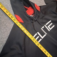 nike ELITE hoodie mens XL red black therma fit 100% polyester