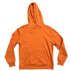 Mode of One Relaxed-Fit Orange Hoodie w/Pocket Men’s Sweatshirt Size M, 0136