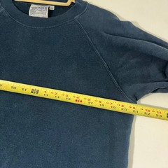 Jungmaven Sweatshirt Mens XS Blue Hemp Organic Cotton Raglan Sustainable Basic