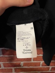 Vivienne Westwood Orb Logo Sweatshirt Navy Black Crewneck Men’s Size M Authentic