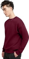 Hanes Sweatshirt Mens Heavyweight Cotton Fleece Crewneck Ultimate Standard S-3XL