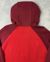 Nike Tech Fleece Full Zip Hooded Jacket Old Season Red Mens Large L VGC