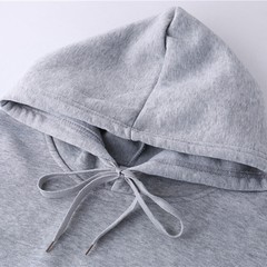 Men’s Plain Pullover Hoodies Casual Hooded Sweatshirts Long Sleeve Classic Tops