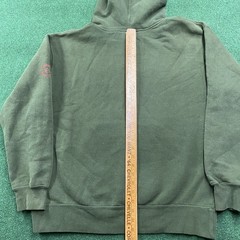 Vintage Etnies Hoodie Mens L Green Y2K Skater Skate Baggy Grunge Punk Sweatshirt