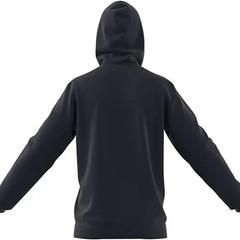 adidas Men’s Essentials 3-Stripes French Terry Hoodie, LG-Legend Ink/White,NWT
