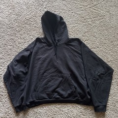Kanye West × Yeezy Season SHMG All Day So Help Me God Fleece Hoodie Sz 2 L/XL
